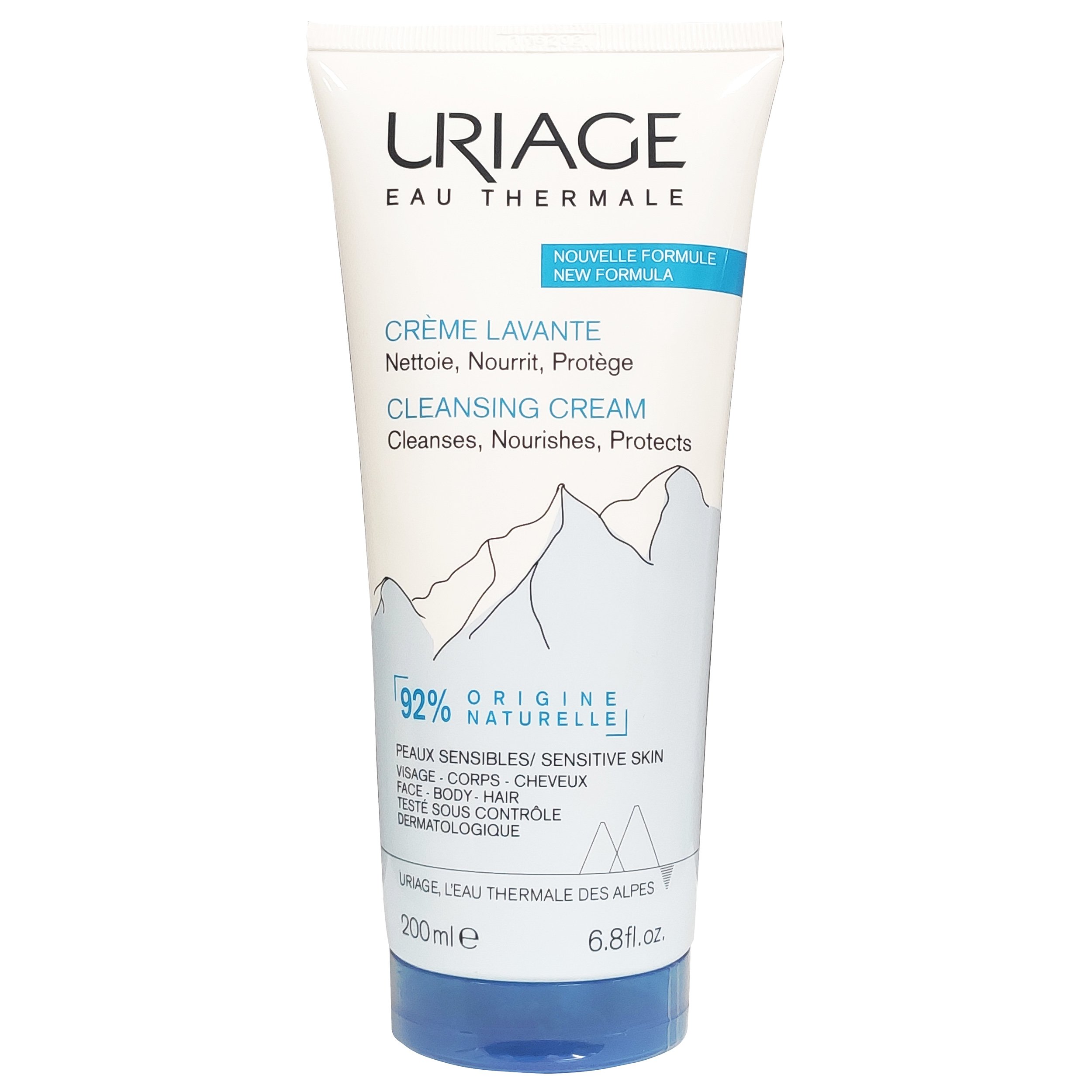 Uriage Eau Thermale Cleansing Cream Κρέμα Καθαρισμού και Θρέψης 200ml