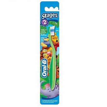 Oral B Παιδική Οδοντόβουρτσα Stages No2 kids 2-4years – κόκκινο