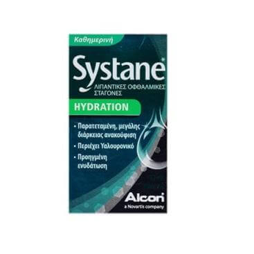 Alcon Systane Hydration Λιπαντικές Οφθαλμικές Σταγόνες 10ml