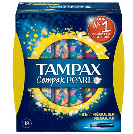 Tampax Compak Pearl Regular 18 τεμάχια