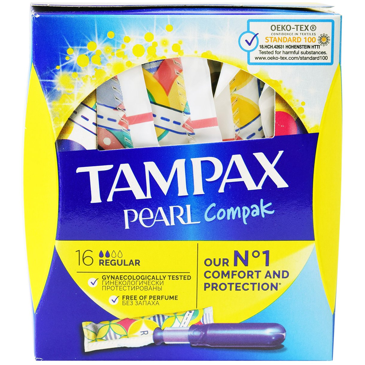 Tampax Compak Pearl Regular 16 τεμάχια