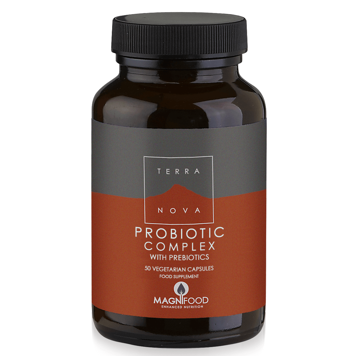 Bionat Terranova Probiotic Complex with Prebiotics Συμπλήρωμα Διατροφής Προβιοτικών & Βοτάνων για την Καλή Κατάσταση του Γαστρεντερικού Συστήματος & την Ενδυνάμωση του Ανοσοποιητικού Συστήματος 50veg.caps