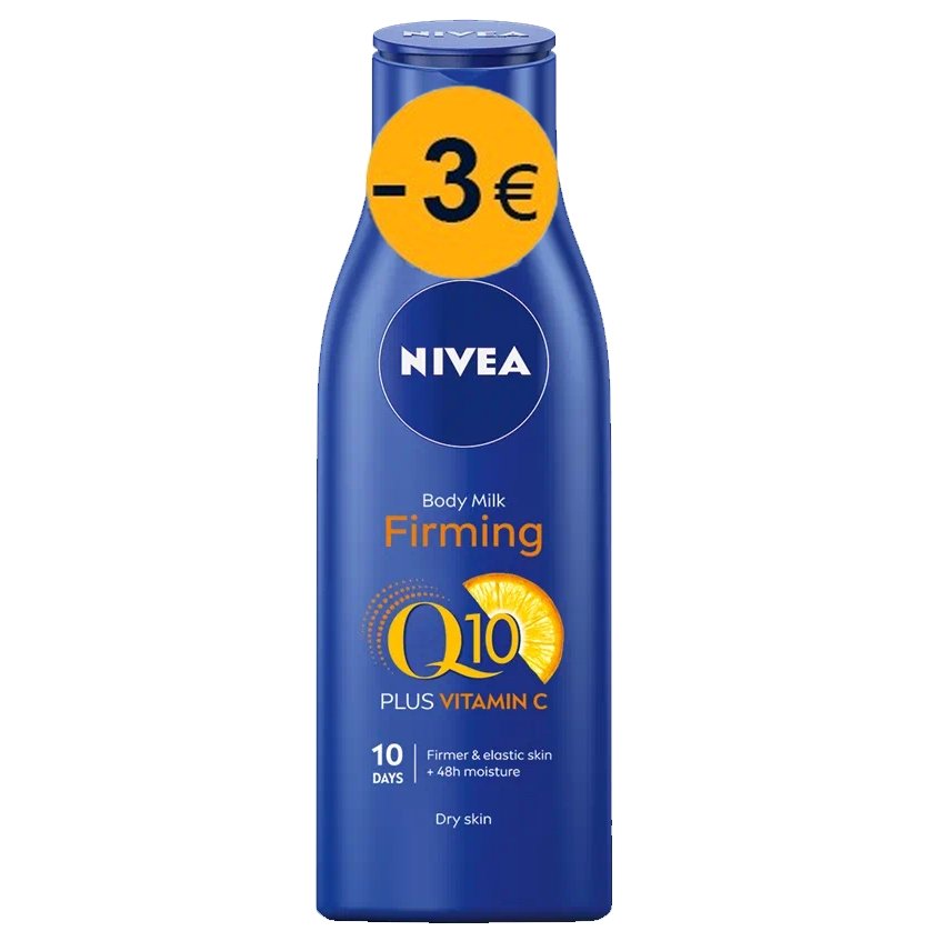 Nivea Firming Q10 Plus Vitamin C Γαλάκτωμα Σύσφιξης Σώματος με Συνένζυμο Q10 για Ξηρές Επιδερμίδες 250ml σε Ειδική Τιμή