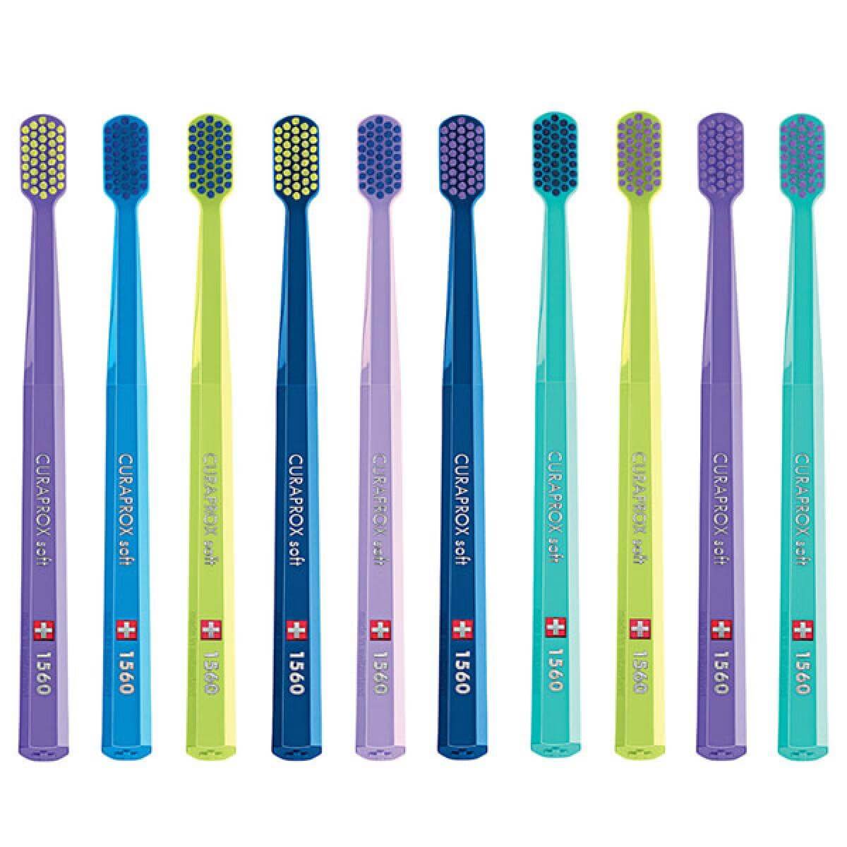 Curaprox CS 1560 Soft Μαλακή Οδοντόβουρτσα – μωβ