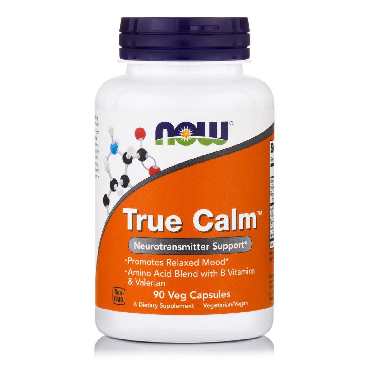 Now Foods True Calm™ (Amino Rexalier) Συμπλήρωμα Διατροφής Ιδανικό για Χαλάρωση του Οργανισμού & Ισορροπημένη Διάθεση 90 VegCaps