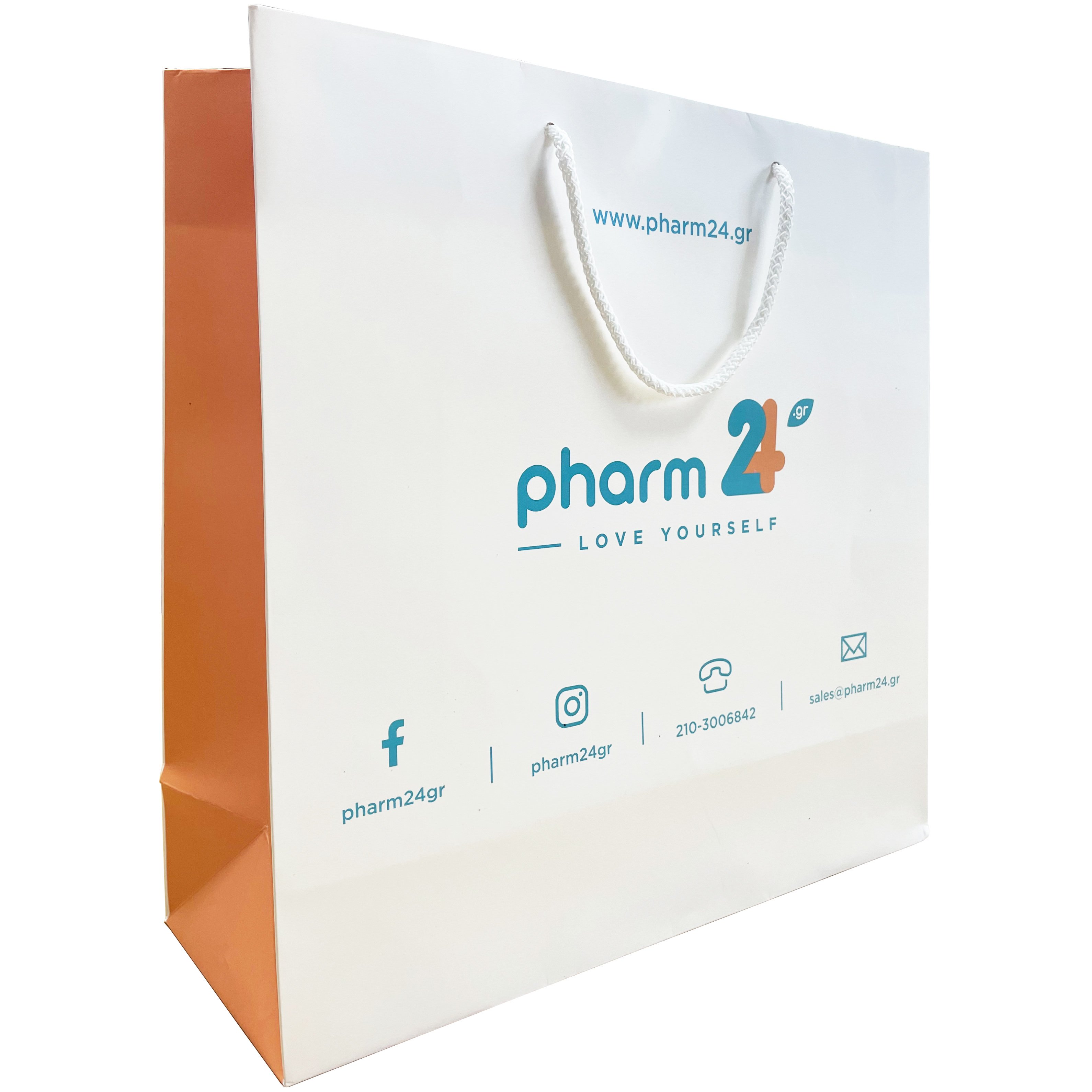 Trimed Χάρτινη Τσάντα Δώρου Πολυτελείας Μικρή 20x12x20cm