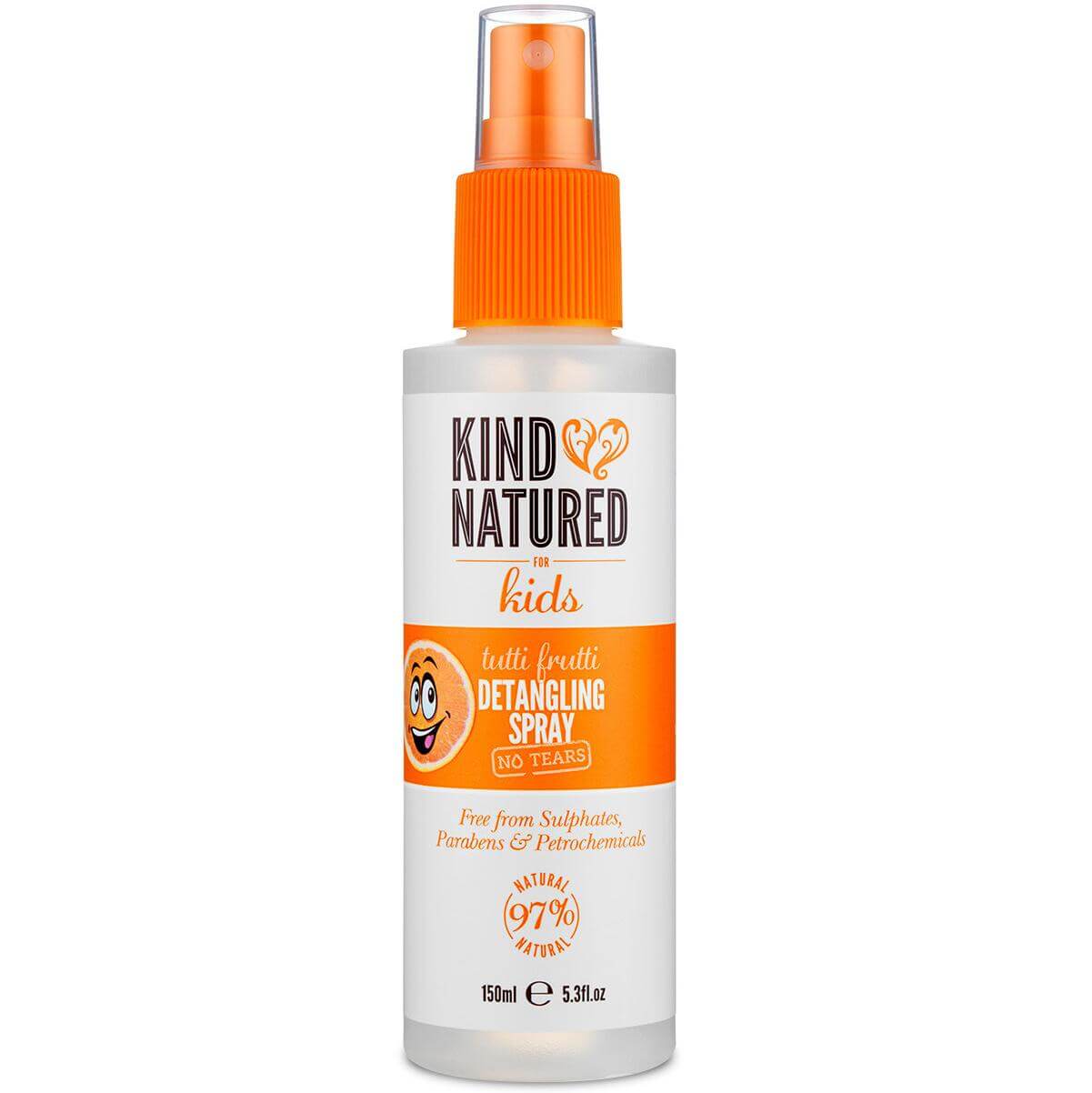 Kind Natured Tutti Frutti Detangling Spay No Tears Παιδικό Spray Μαλλιών με Άρωμα Φρούτων που Ξεμπερδεύει τα Μαλλιά 150ml