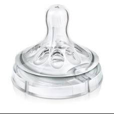 Avent Θηλή Σιλικόνης Natural χωρίς BPA 0+ 2τμχ