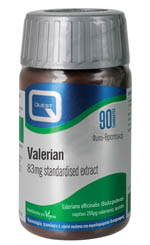 Quest Valerian Extract 83 Mg Βελτιώνει Την Ποιότητα Του Ύπνου 90 Tabs