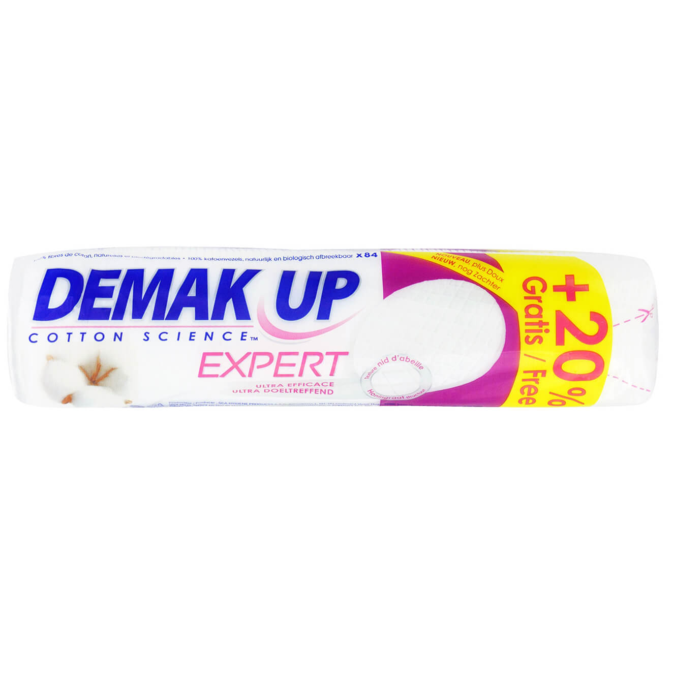 Demak Up Expert Δίσκοι Ντεμακιγιάζ 84 Τεμάχια Promo +20% Περισσότερο Προϊόν