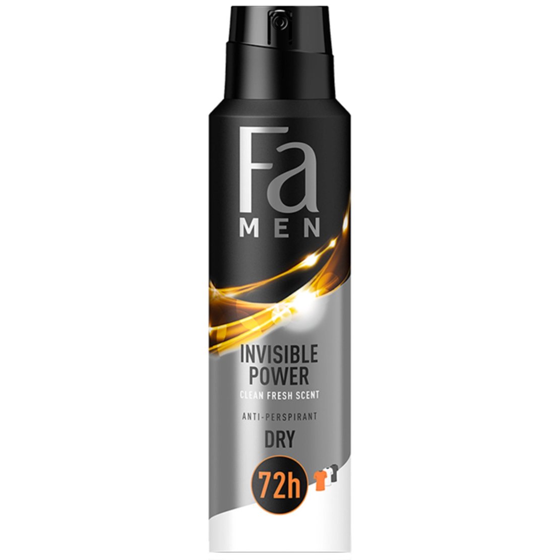 FA Fa Men Invisible Power 72h Anti-Perspirant Spray Dry Ανδρικό Αντιιδρωτικό Spray 72ωρης Προστασίας, με Άρωμα Φρεσκάδας 150ml