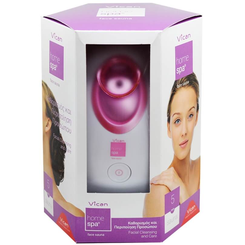 Vican Home Spa Face Sauna Ηλεκτρική Συσκευή για Σάουνα Προσώπου 1 Τεμάχιο