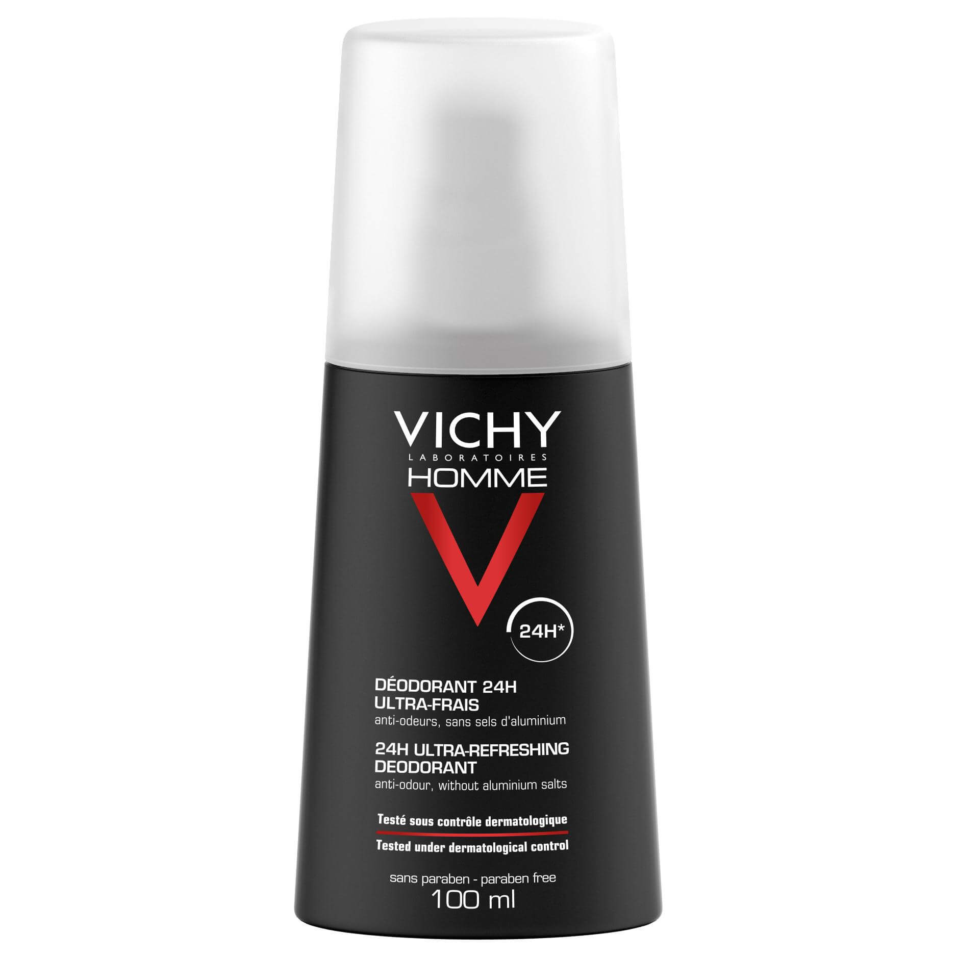 Vichy Homme Deodorant Ultra Frais Vaporisateur Για Τον Αντρα Σε Μορφή Spray 100ml
