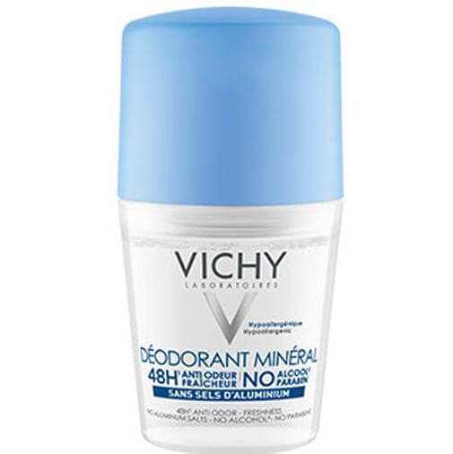 Vichy Deodorant Mineral Roll On Αποσμητικό Μέγιστη Ανοχή,Φρεσκάδα και Ενυδάτωση 50ml