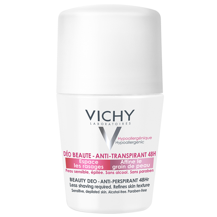 Vichy Deodorante Ideal Finish 48h Αποσμητική Φροντίδα για Γυναίκες με Ευχάριστο Άρωμα 50ml