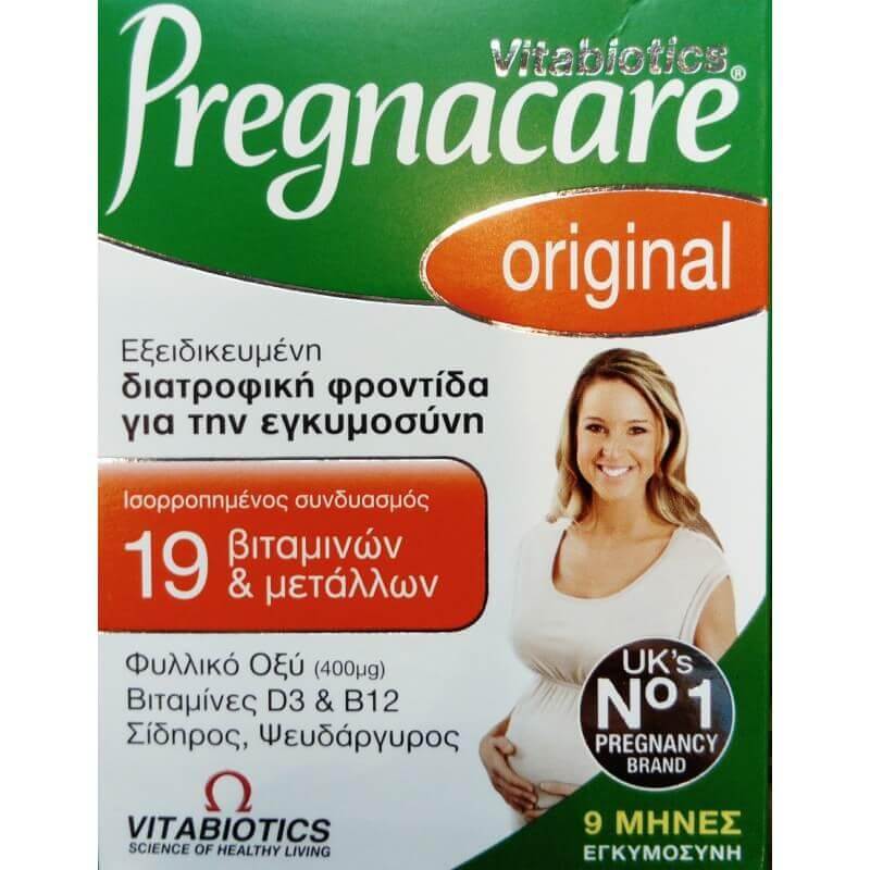 Vitabiotics Pregnacare Original Συμπλήρωμα Διατροφής για την Εγκυμοσύνη 30 Tabs