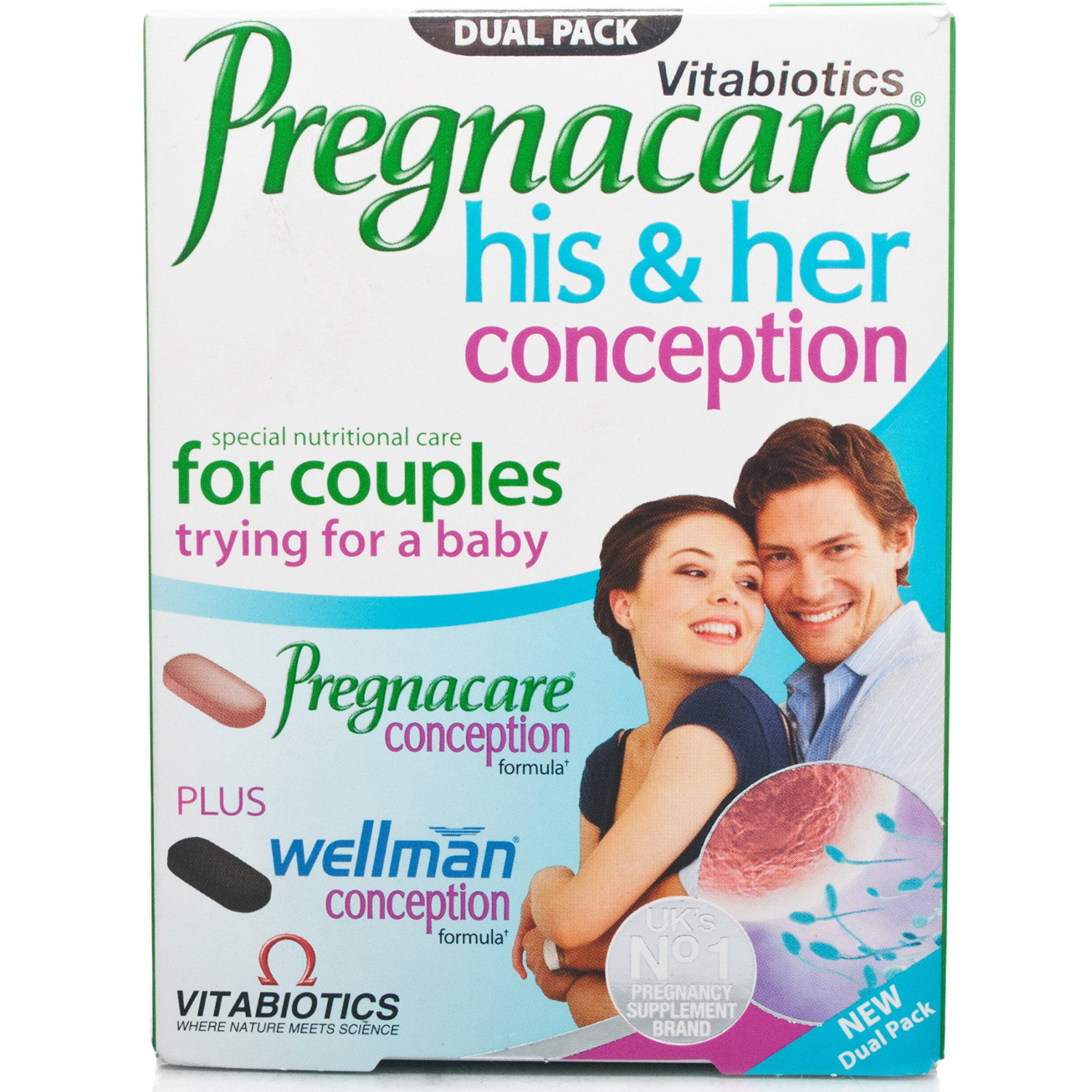 Vitabiotics Pregnacare His & Her Συμπλήρωμα Διατροφής Για Την Αναπαραγωγική Υγεία 30tabs & 30tabs