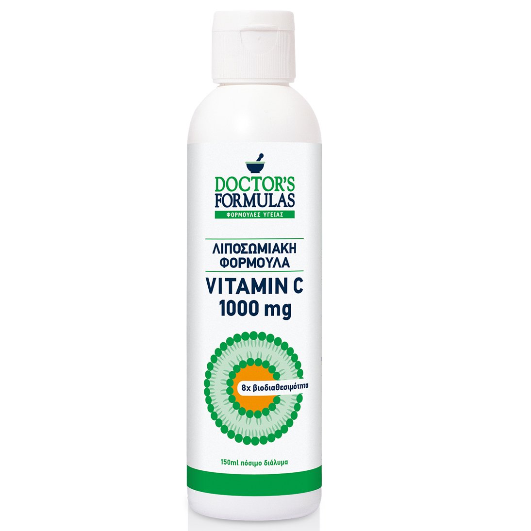 Doctor’s Formulas Λιποσωμιακή Vitamin Φορμουλα Αντιοξείδωσης και Ανοσοποιητικού C 1000 mg 150 ml
