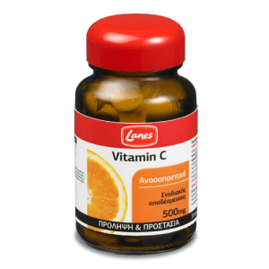 Lanes Vitamin C 500mg Συμπλήρωμα Διατροφής 30 tabs