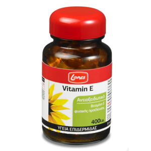 Lanes Vitamin E 400 i.u, Συμπλήρωμα Διατροφής Με Βιταμίνη Ε 30 caps