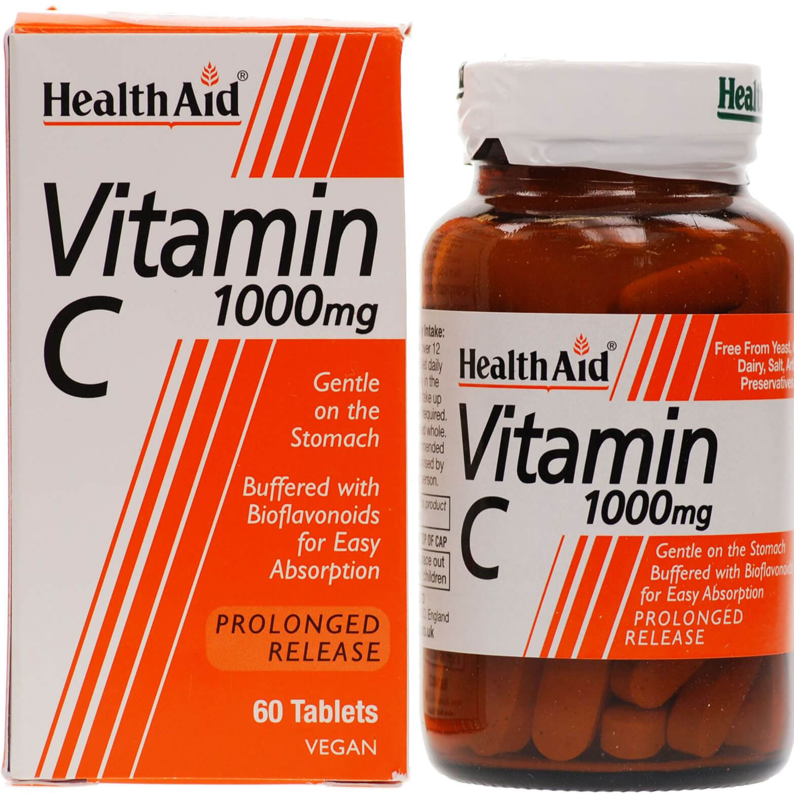 Health Aid Vitamin C 1000mg With Bioflavonoids 60tabs