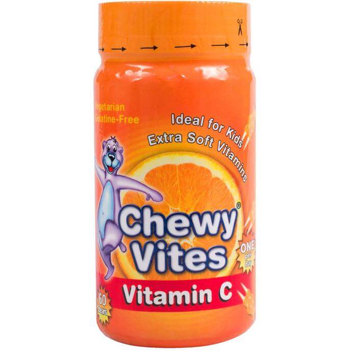 Chewy Vites Vitamin C Ζελεδάκια για Παιδιά, Γεύση & Ενέργεια στο Maximum 60Bears Chews 6212C