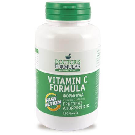 Doctors Formulas Vitamin C Formula Fast Action 120 Δισκία