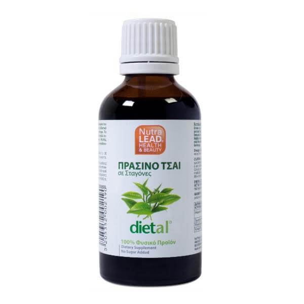 Nutralead Dietal Πράσινο Τσάι σε Σταγόνες Συμπυκνωμένο 99.4% ,50ml