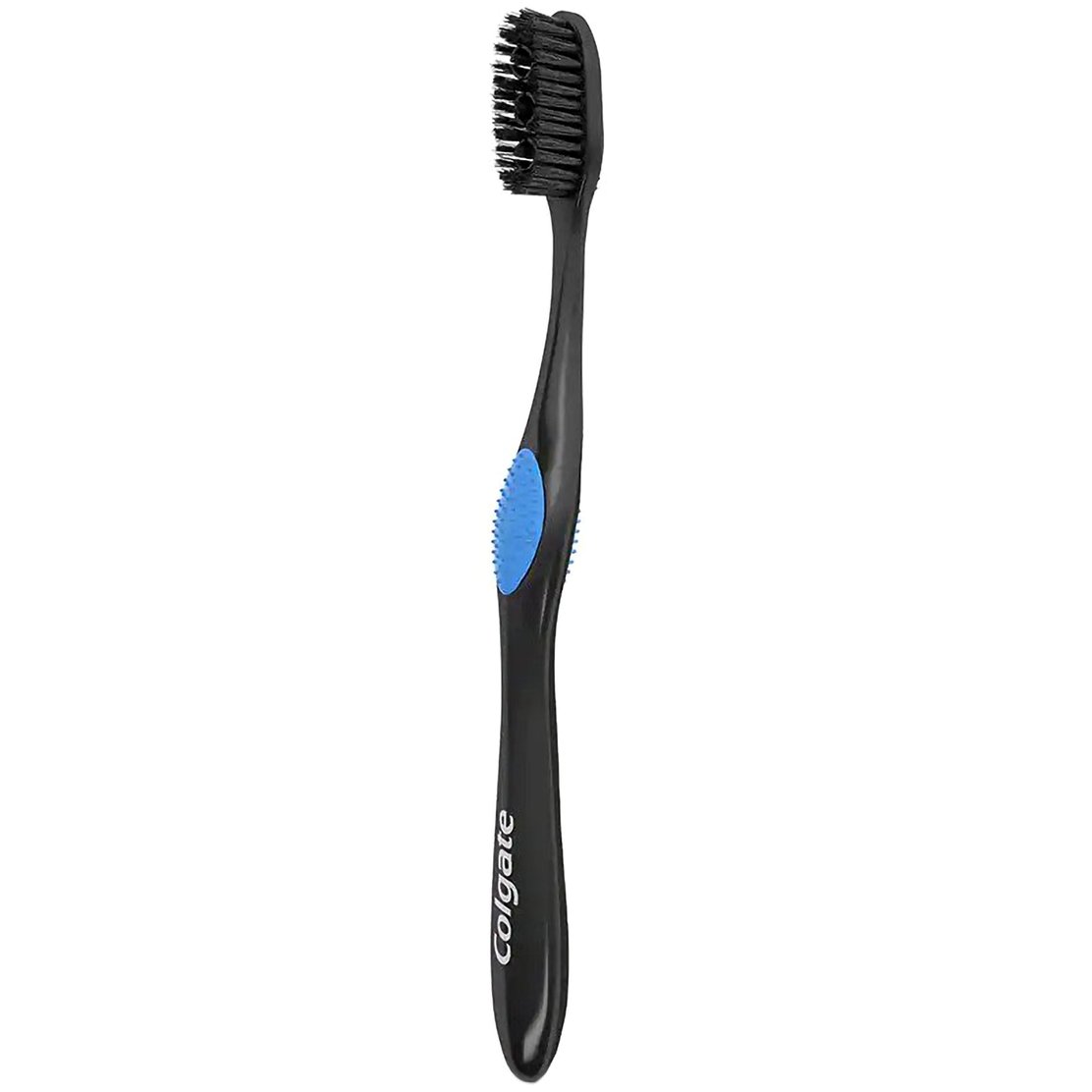 Colgate 360 Charcoal Toothbrush Medium Μέτρια Οδοντόβουρτσα με Ίνες Εμπλουτισμένες με Άνθρακα, για Βαθύ Καθαρισμό 1 Τεμάχιο – Μπλε