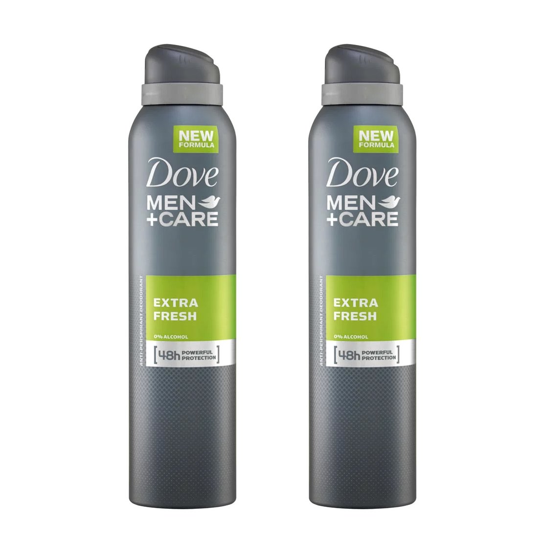 Dove Men Spray Αποσμητικό Spray Extra Fresh 2 x150ml Πακέτο 1+1