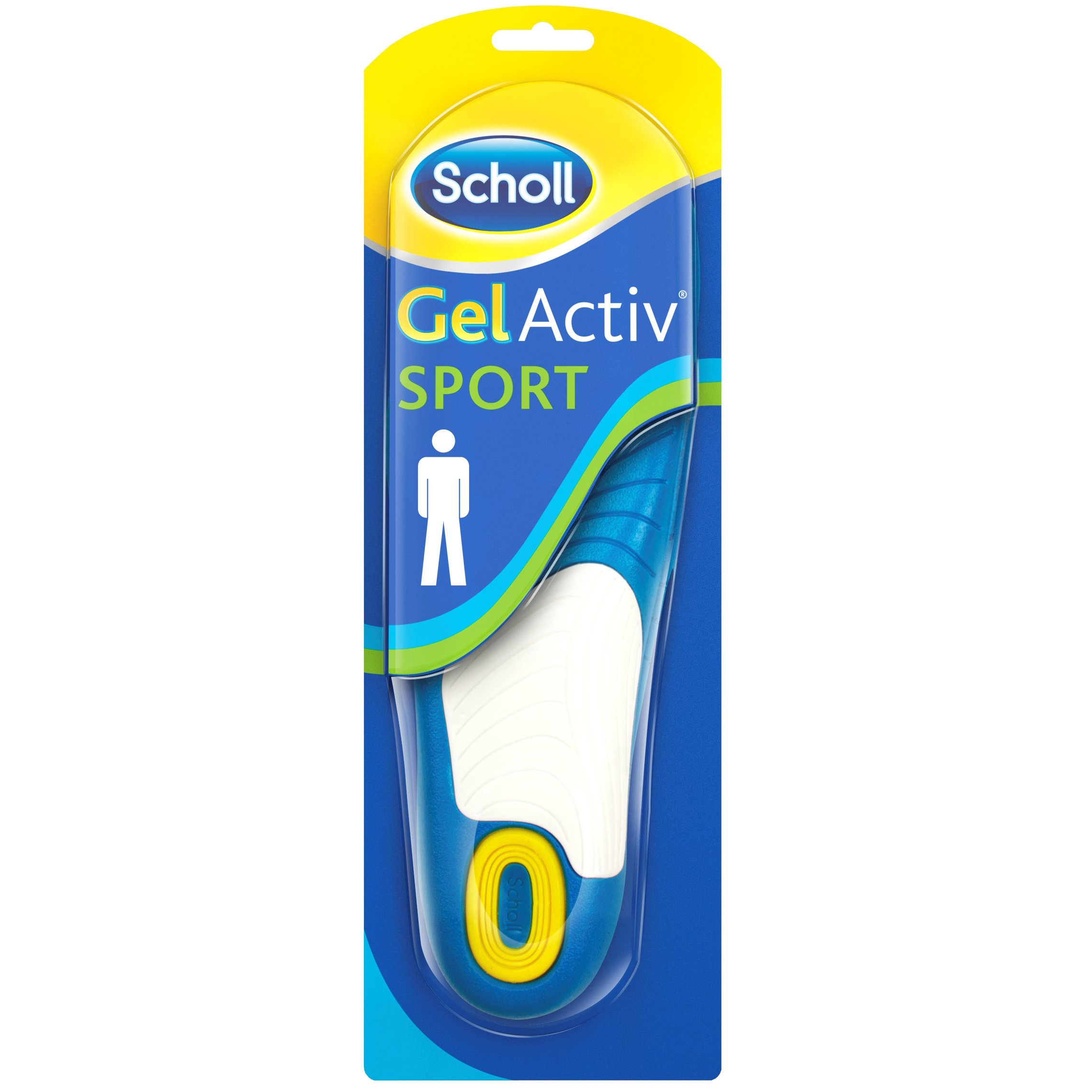 Dr. Scholl Gelactiv Sport Καινοτομικοί Ανατομικοί Πάτοι Ανδρικοί για τις Αθλητικές Δραστηριότητες 2 τεμάχια
