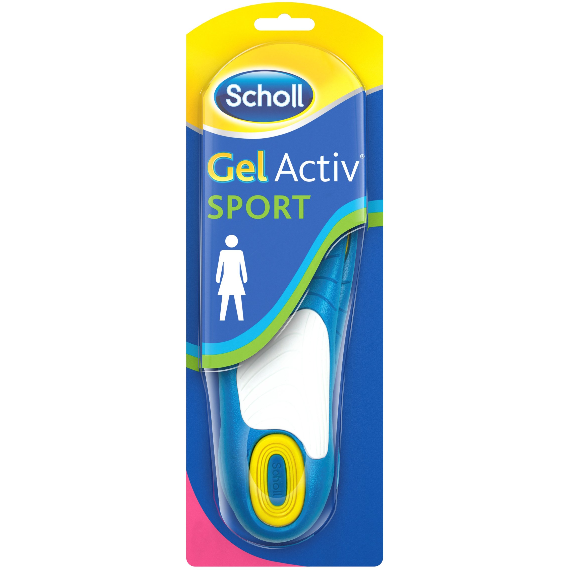 Dr Scholl Gel Activ Sport Γυναικείοι Πάτοι για Αθλητικές Δραστηριότητες1 ζευγάρι,Ανατομικοί Πάτοι, Κατάλληλοι για Γυναικεία Παπο