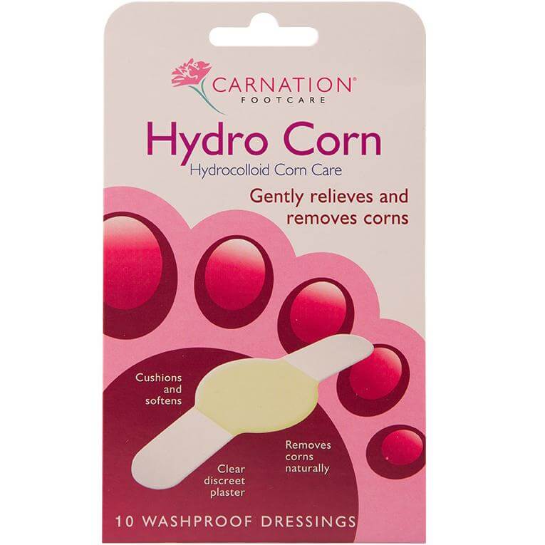 Vican Carnation Hydrocolloid Corn Care Αδιάβροχα Επιθέματα Κάλων 10 Τεμάχια