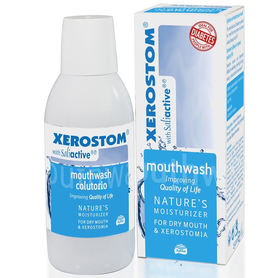 Xerostom with Saliactive Mouthwash Στοματικό Διάλυμα Κατά της Ξηροστομίας 250ml