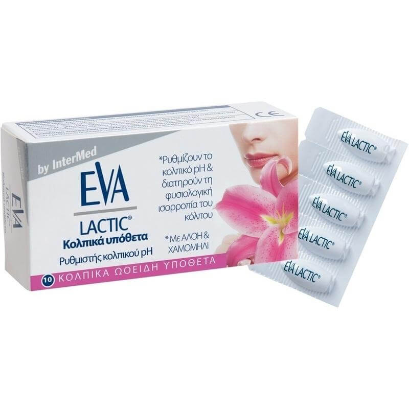 Eva Lactic Ovules 10 Κολπικά Υπόθετα