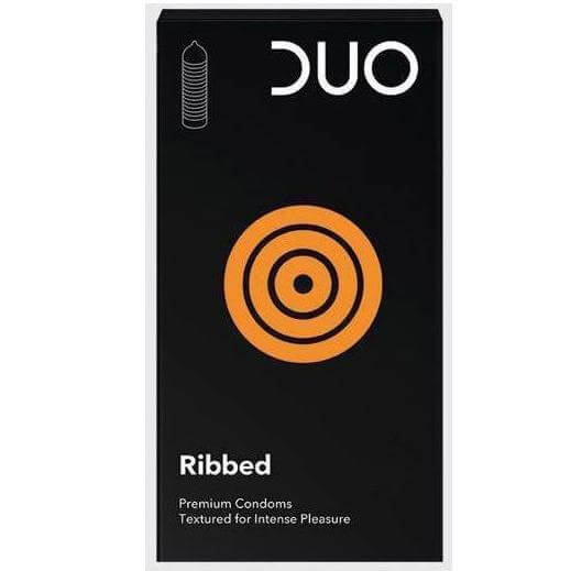 Duo Ribbed Προφυλακτικό Με Ραβδώσεις 6τεμ