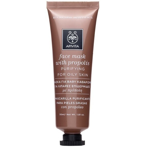 Apivita Face Mask Μάσκα για Βαθύ Καθαρισμό για Λιπαρές Επιδερμίδες με Πρόπολη 50ml