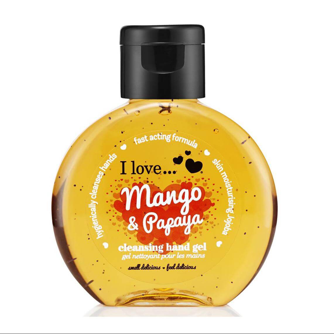 I love… Cleansing Hand Gel Απολυμαντικό Χεριών 65ml – Mango & Papaya