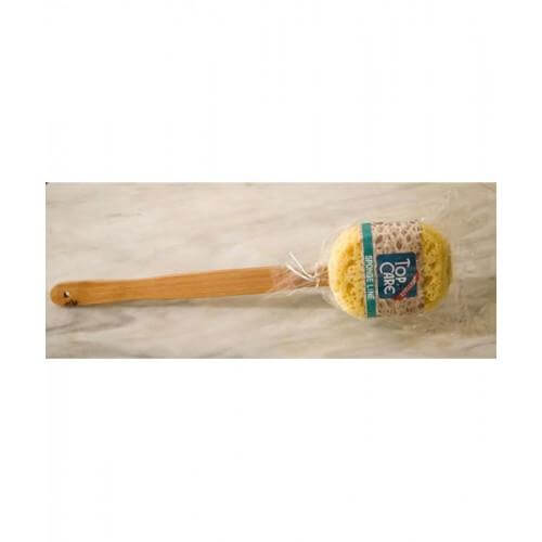 Vitorgan Top Care Sponge Line Σφουγγάρι Πλάτης Με Ξύλινη Λαβή 751