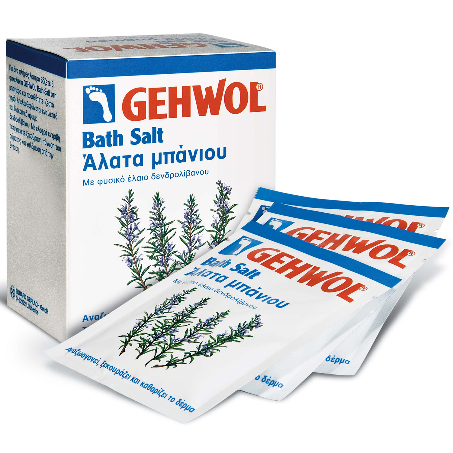 Gehwol Bath Salt 250gr, Άλατα Μπάνιου για το Σώμα και τα Πόδια