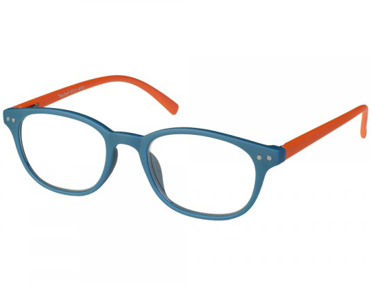 Eyelead Γυαλιά Διαβάσματος Unisex Μπλε Πορτοκαλί Κοκκάλινο E154 – 1,25