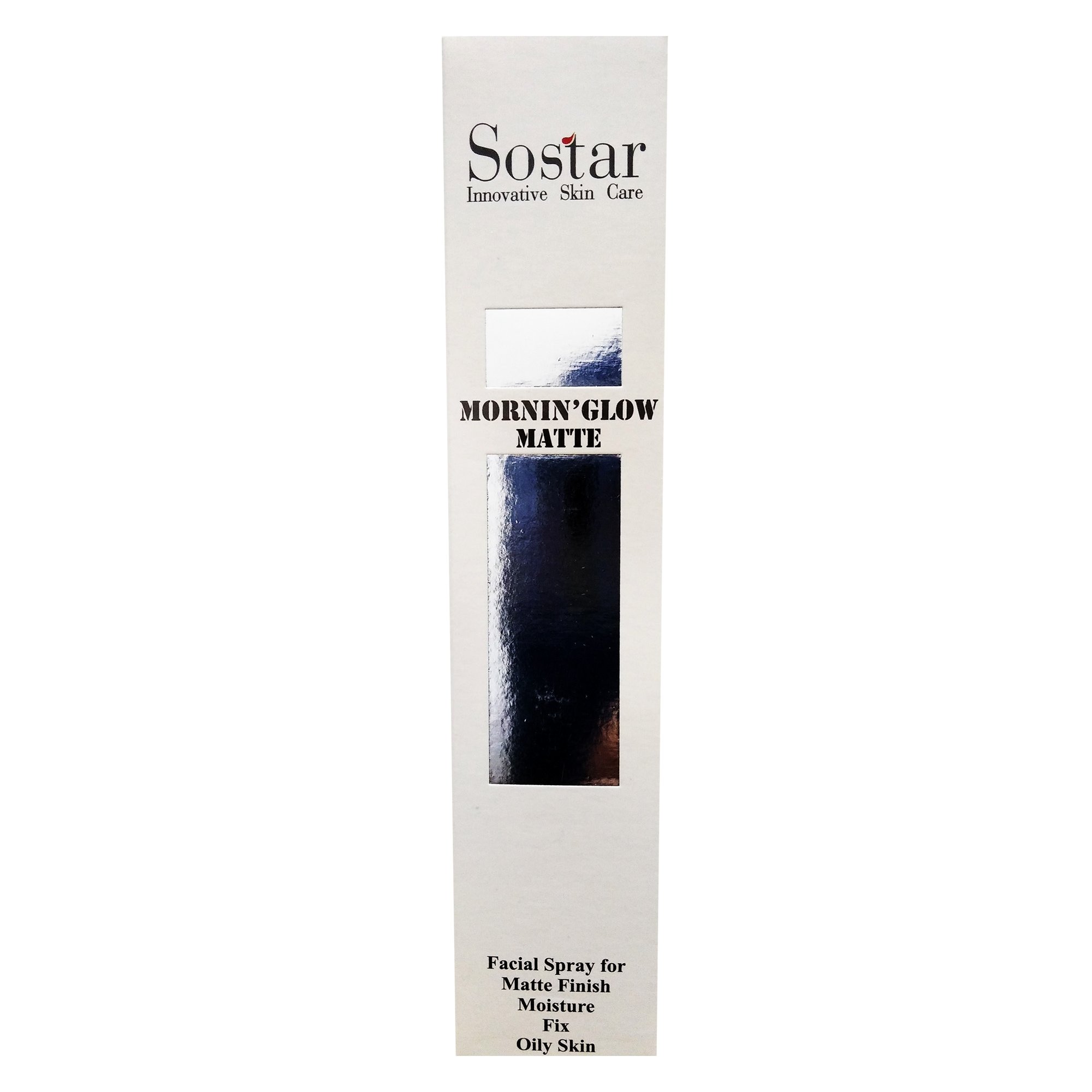 Sostar Mornin’ Glow Matte Σπρέι Ενυδάτωσης και Σταθεροποίησης Μακιγιάζ για Λιπαρές Επιδερμίδες 125ml