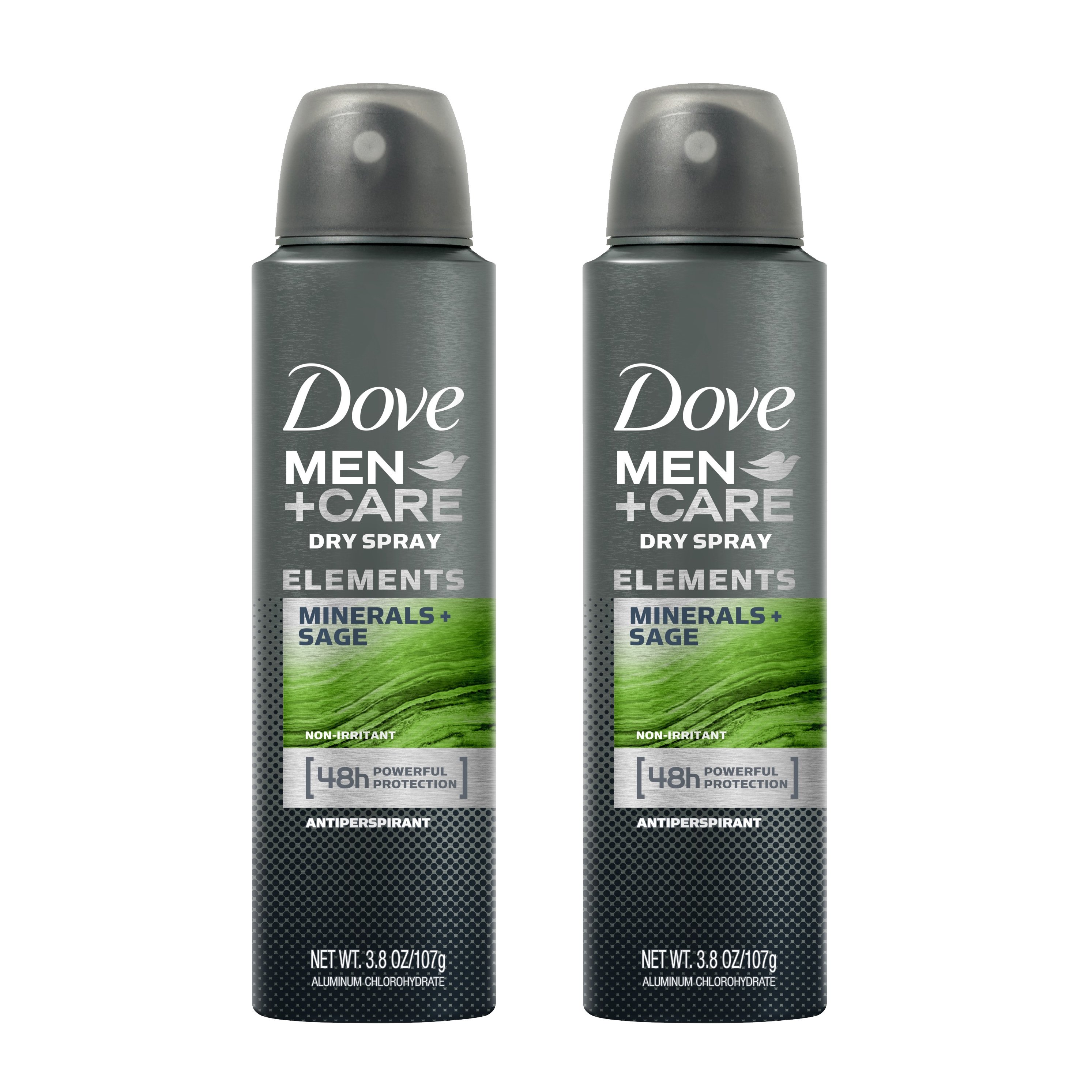 Dove Men Care Elements Mineral & Sage Αποσμητικό σε Spray 2 x150ml Πακέτο 1+1