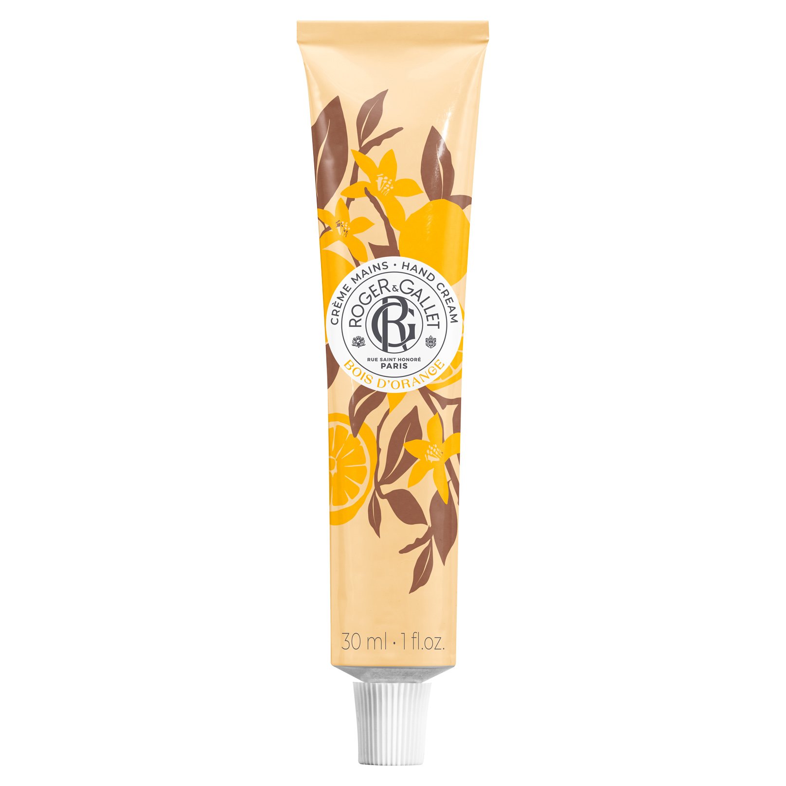 Roger & Gallet Bois D’Orange Hand Cream Κρέμα Χεριών για Θρέψη & Ενυδάτωση με Άρωμα Πορτοκάλι & Πατσουλί 30ml