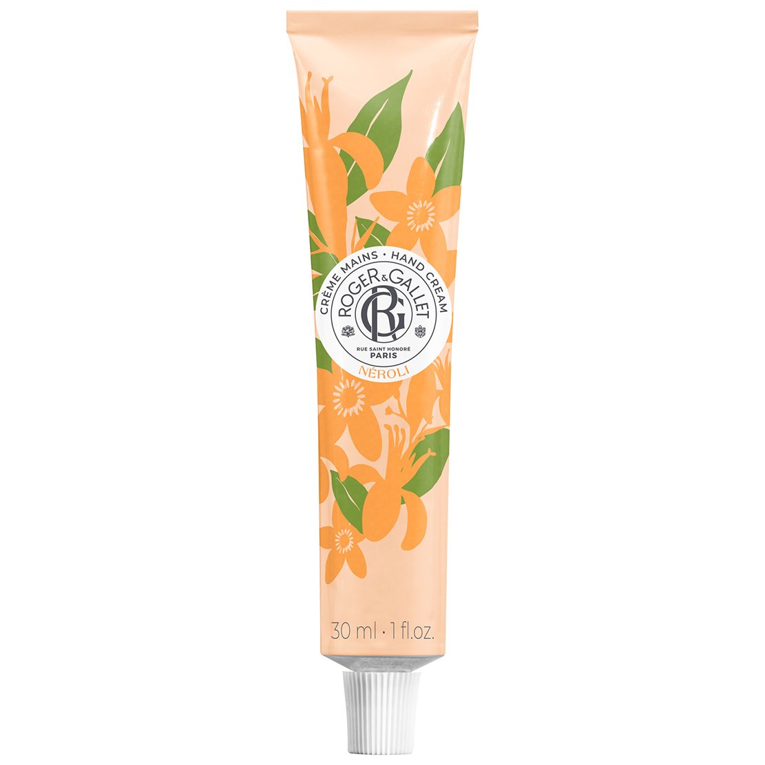 Roger & Gallet Neroli Hand Cream Κρέμα Χεριών για Θρέψη & Ενυδάτωση, με Άρωμα Άνθους Πορτοκαλιάς 30ml