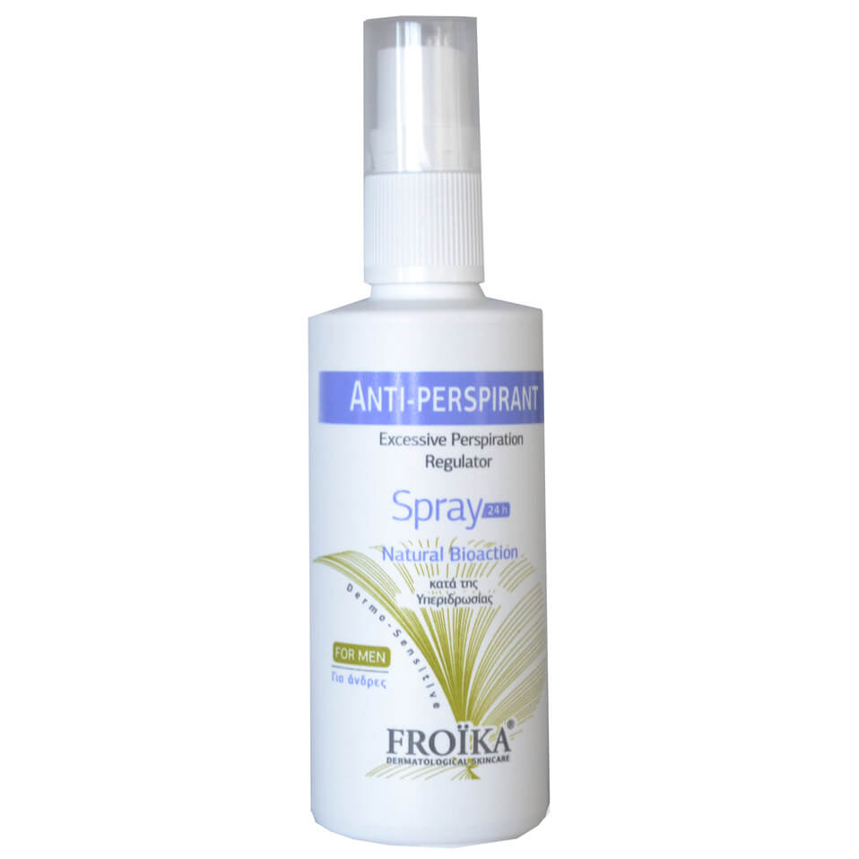 Froika Antiperspirant Spray For Men Αντιιδρωτικό Spray για Άνδρες 24ης Προστασίας 60ml 1762