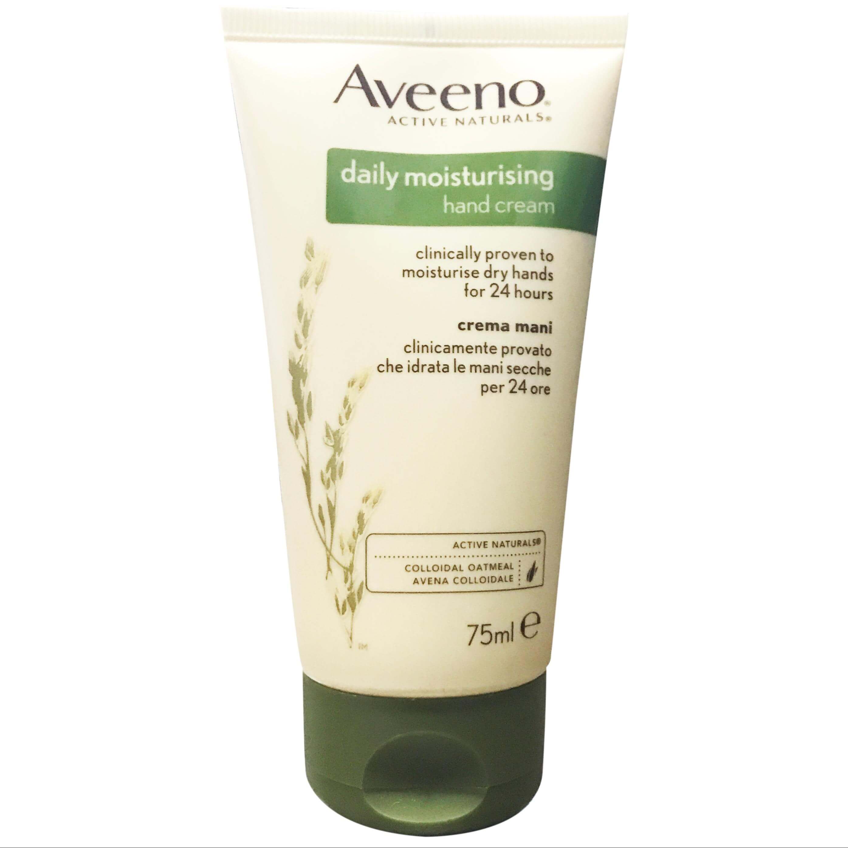 Aveeno Daily Moisturising Hand Cream Κρέμα Χεριών Καθημερινής Περιποίησης για 24ωρη Ενυδάτωση 75ml