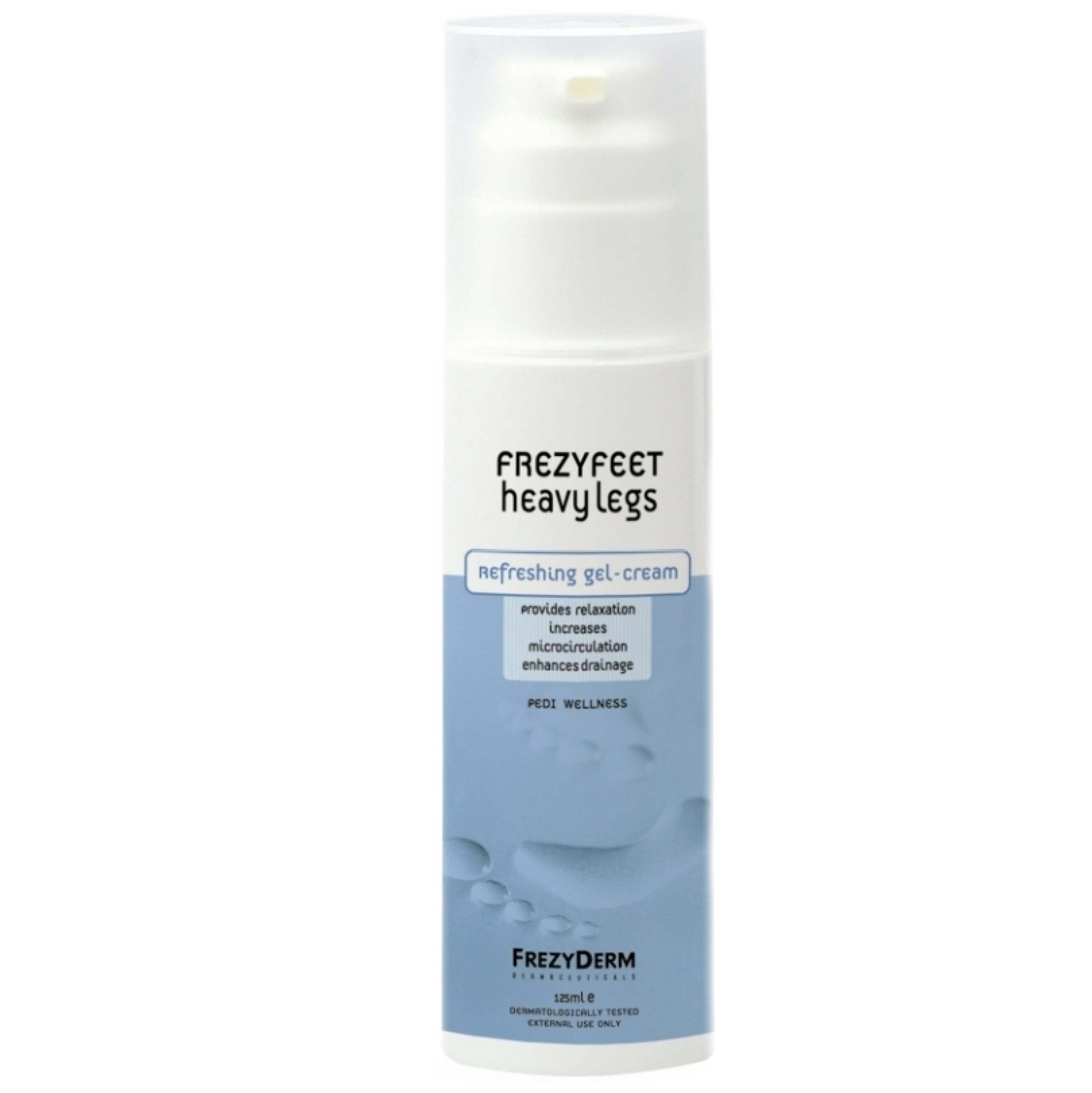 Frezyderm Frezyfeet Heavy Legs Cream – Gel για Βαριά & Κουρασμένα Πόδια 125ml