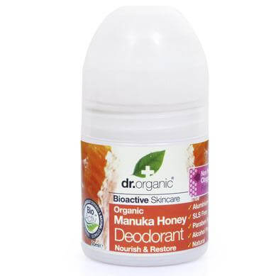 Dr Organic Organic Manuka Honey Deodorant Αποσμητικό με Βιολογικό Μέλι Μανούκα 50ml