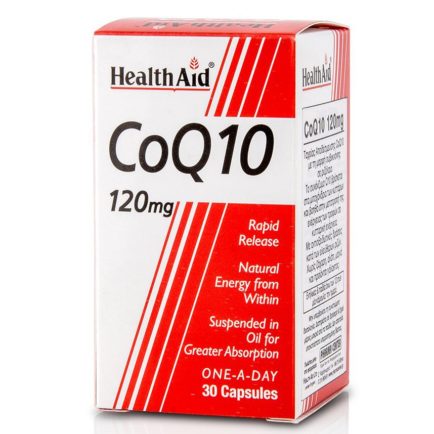 Health Aid CoQ10 120mg 30caps